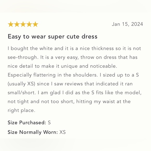 NWT Size L - Anthropologie Sundays Tara Dress (Color Ivory like the 1st pic) - Picture 8 of 16